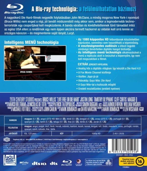 részlet Die Hard 4.0 – Legdrágább az életed - Blu-ray