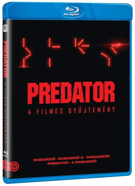részlet Ragadozó 1-4 Gyűjtemény - Blu-ray 4BD