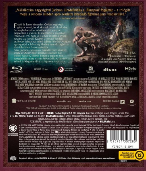 részlet Gyűrűk ura - A két torony - Blu-ray