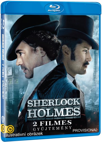 részlet Sherlock Holmes 1-2 gyűjtemény - Blu-ray 2BD