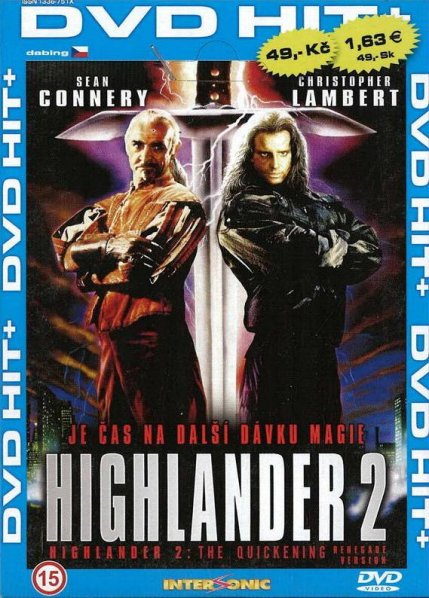 részlet Highlander 2: Síla kouzla - DVD pošetka
