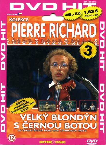 részlet Magas, szőke férfi felemás cipőben - DVD papír borító