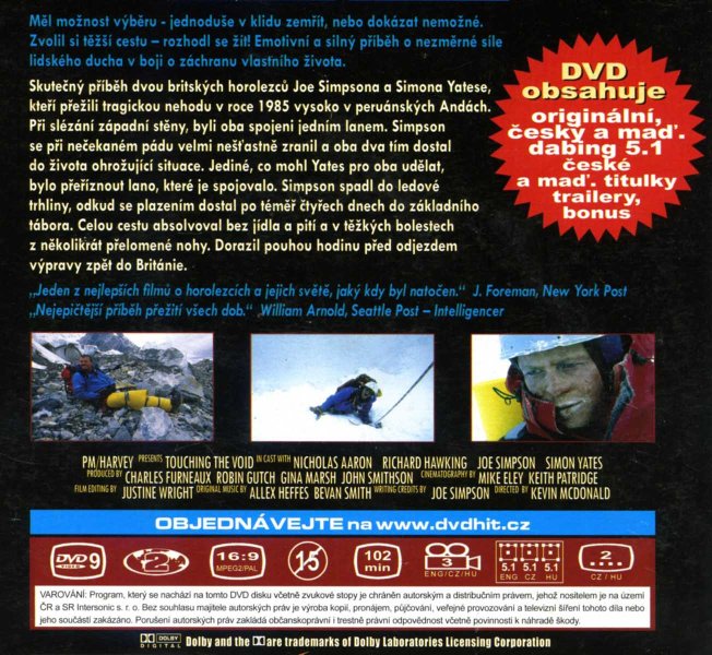 részlet Pád do ticha - DVD pošetka