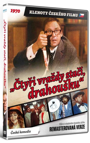 detail Négy gyilkosság elég lesz, kedvesem! (Remastered verzió) - DVD