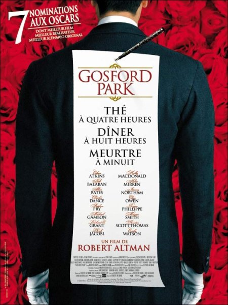 részlet Gosford park - DVD pošetka