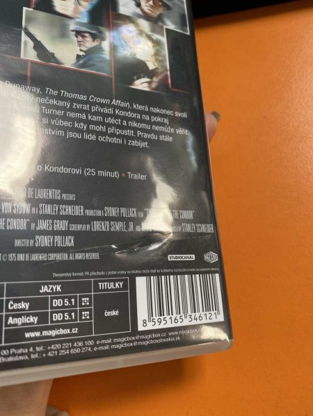 részlet Tři dny Kondora - DVD - outlet