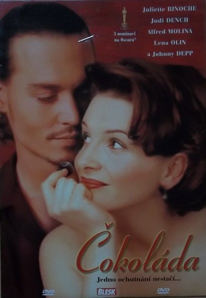 detail Čokoláda - DVD pošetka