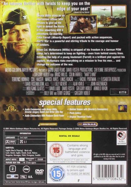 részlet Hart háborúja - DVD