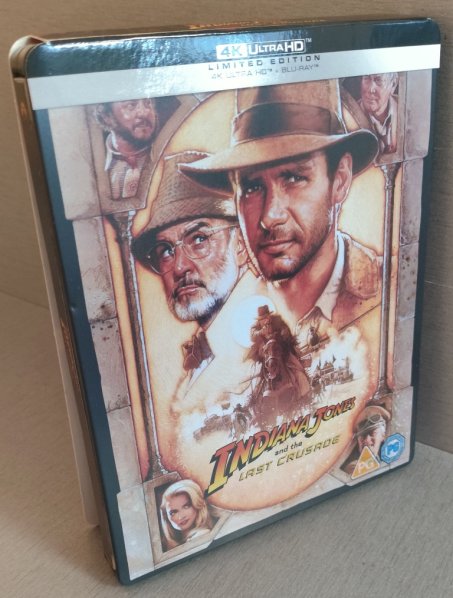 részlet Indiana Jones és az utolsó kereszteslovag - 4K UHD + Blu-ray Steelbook OUTLET