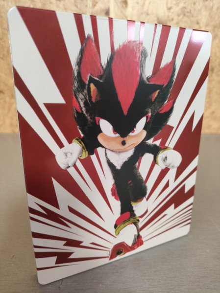 részlet Sonic, a sündisznó 3 - 4K Ultra HD Blu-ray + Blu-ray Steelbook Red OUTLET