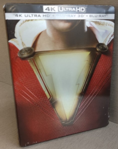 részlet Shazam! - 4K Ultra HD Blu-ray + 3D Blu-ray Steelbook OUTLET