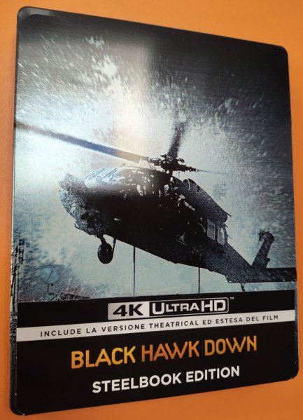 részlet Černý jestřáb sestřelen - 4K Ultra HD Blu-ray Steelbook OUTLET