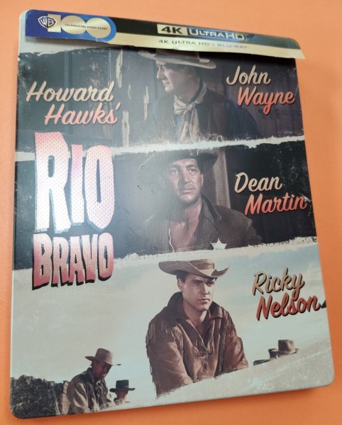 részlet Rio Bravo - 4K Ultra HD Blu-ray + Blu-ray Steelbook (bez CZ) OUTLET