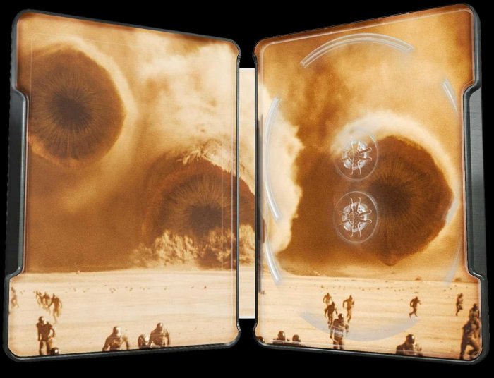 részlet Duna: Část druhá - 4K Ultra HD Blu-ray Steelbook motiv Characters - OUTLET