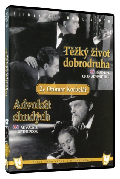 részlet Těžký život dobrodruha / advokát chudých - DVD