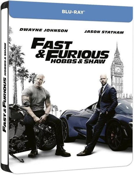 részlet  Halálos iramban: Hobbs és Shaw - Blu-ray Steelbook (magyar nélkül)