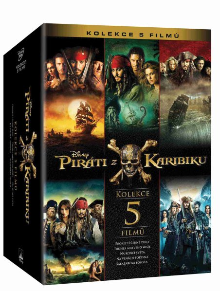 részlet A Karib-tenger kalózai 1-5 DVD gyűjtemény - 5DVD