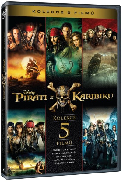 részlet A Karib-tenger kalózai 1-5 DVD gyűjtemény - 5DVD