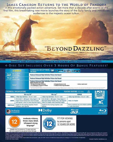részlet Avatar: The Way of Water - Blu-ray 3D + 2D (bez CZ)