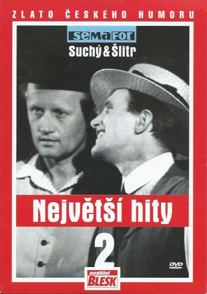 részlet Semafor: Suchý a Šlitr - Největší hity 2 - DVD pošetka