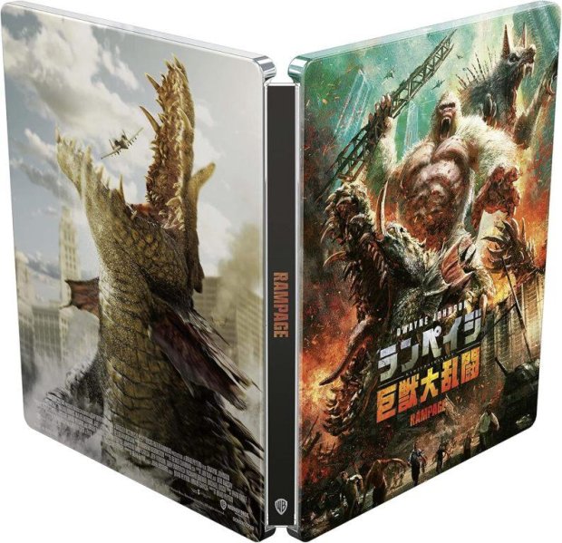 részlet Rampage: Tombolás - 4K UHD + BD Steelbook (Japanese Artwork)