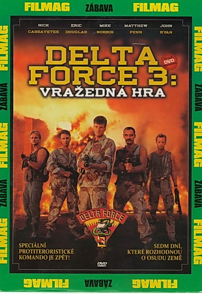 részlet Delta Force 3: Vražedná hra - DVD pošetka