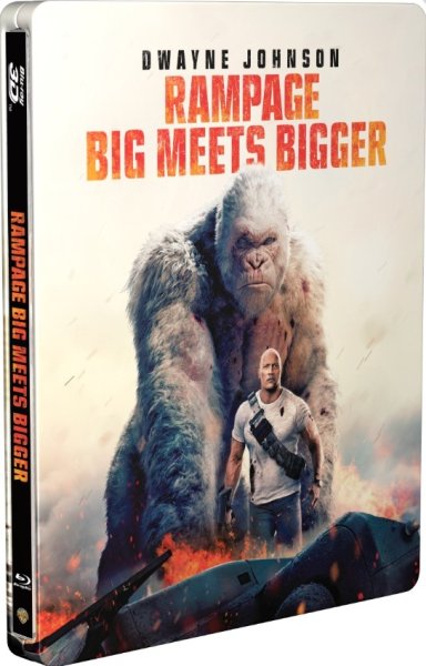 részlet  Rampage: Tombolás - Blu-ray 3D + 2D Steelbook