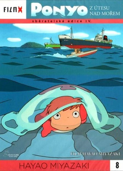 részlet Ponyo a tengerparti sziklán - DVD