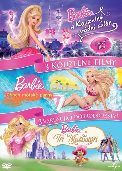 részlet Barbie kolekce - 3DVD