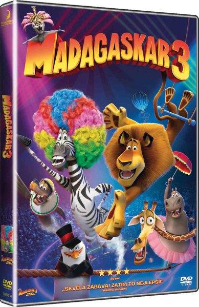 részlet Madagaszkár 3. - DVD