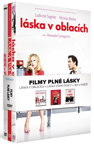 részlet Filmy plné lásky (Láska v oblacích + Láska všemi deseti + Sex v Paříži) - 3 DVD