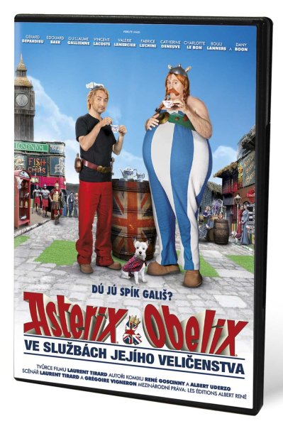 detail Asterix a Obelix ve službách Jejího Veličenstva - DVD