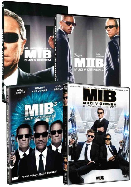 részlet Muži v černém 1-4 kolekce - DVD