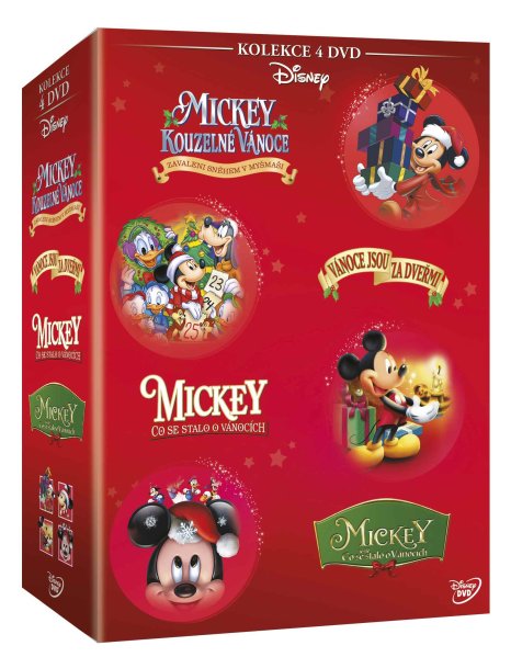 részlet Karácsonyi Mickey gyűjtemény - 4DVD