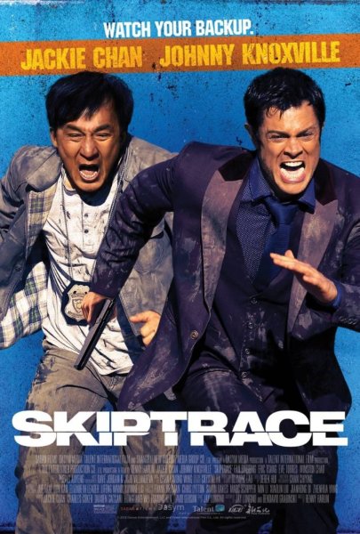 részlet Skiptrace: A zűrös páros - DVD