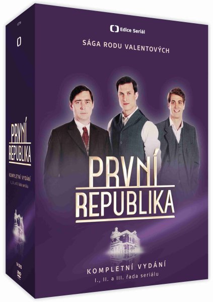 részlet Az első köztársaság - Teljes sorozat 1-3 - 14 DVD