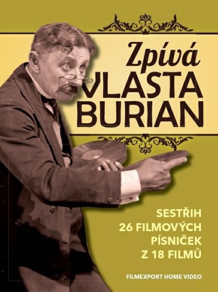 részlet Zpívá Vlasta Burian (sestřih filmových písní) - DVD digipack