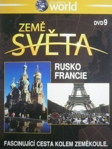 részlet Země světa 9 - Rusko + Francie - DVD pošetka