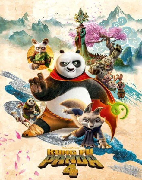 részlet Kung Fu Panda 4 - DVD