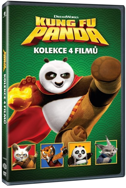 részlet Kung Fu Panda 1-4 kolekce - 4DVD