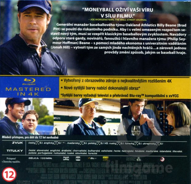 részlet Moneyball - Blu-ray (Mastered in 4K)