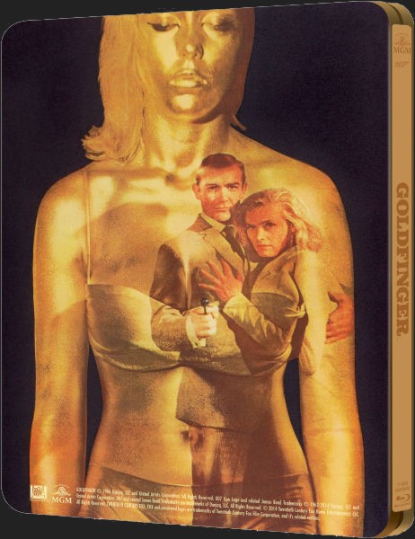 részlet James Bond: Goldfinger - Blu-ray Steelbook