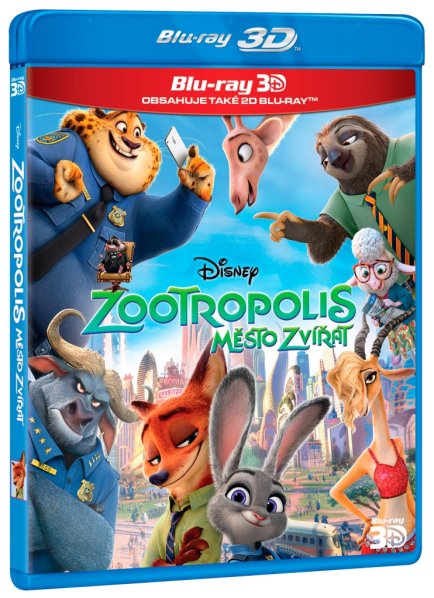 részlet Zootropolis: Město zvířat - Blu-ray 3D + 2D