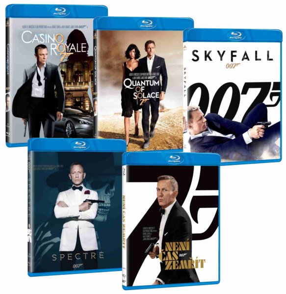 részlet James Bond: Daniel Craig (kolekce 5 filmů) - Blu-ray 5BD