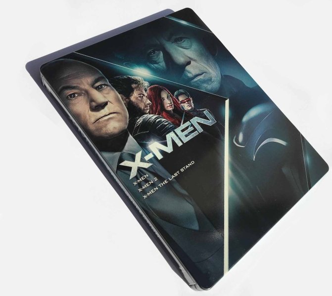részlet X-Men trilogie (X-Men, X-Men 2, Poslední vzdor) - Blu-ray Steelbook