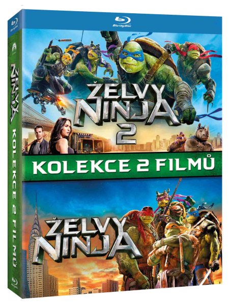 részlet Želvy Ninja 1+2 Kolekce (2 BD) - Blu-ray