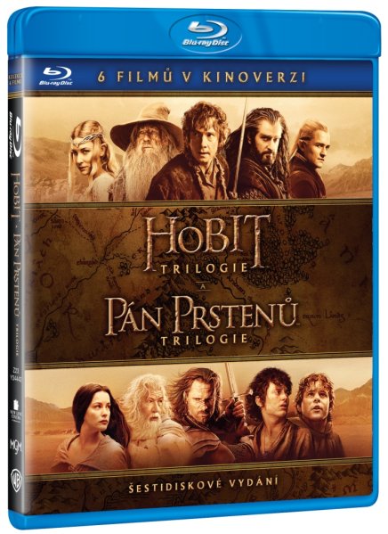 részlet Středozemě kolekce kinoverze - Blu-ray 6BD