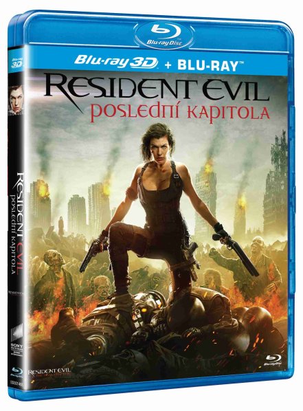 részlet Resident Evil: Poslední kapitola - Blu-ray 3D + 2D (2 BD)