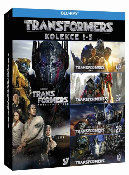 részlet Transformers 1-5 Kolekce (5 BD) - Blu-ray