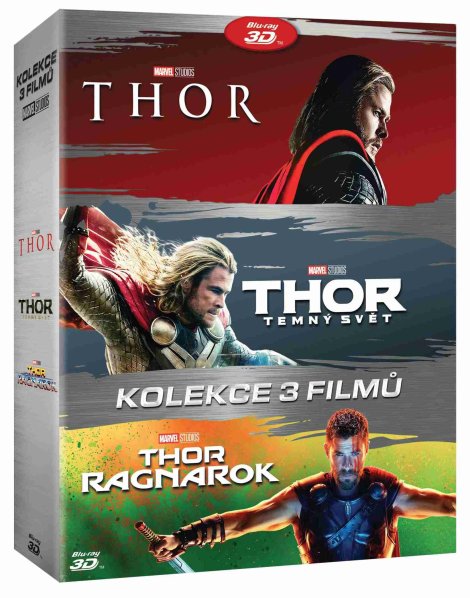részlet Thor 1-3 kolekce (6 BD) - Blu-ray 3D + 2D